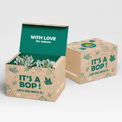 cardboard box packaging design