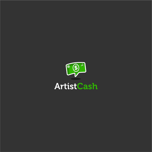 Artist logo with the title 'Artis Cash'