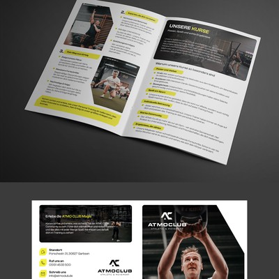 Brochure Design for Gym