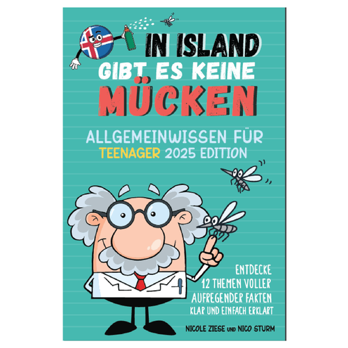 German book cover with the title 'GERMAN KNOWLEDGE BOOK COVER'