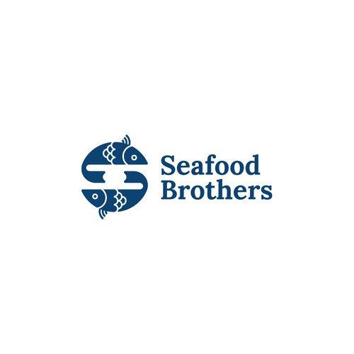 Brotherhood logo with the title 'Bold logo for Frozen Seafood Wholesale and Distributor company'