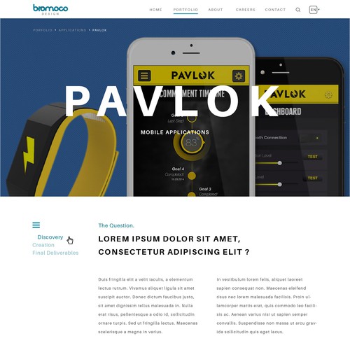 Startup website with the title 'Agency Design Website'