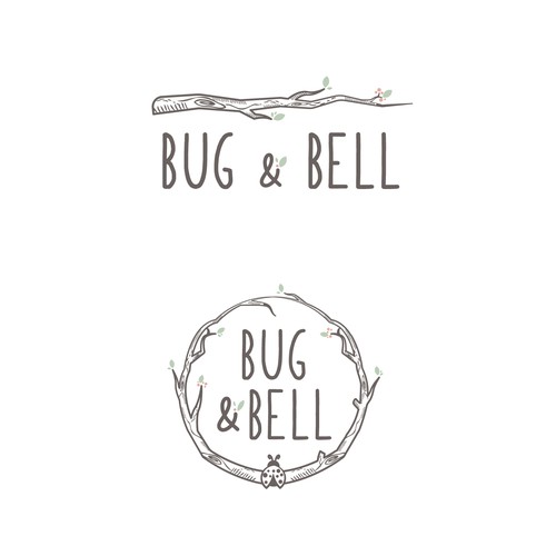 Children's design with the title 'Bug & Bell'