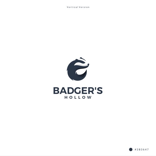 Badger logo with the title 'Badger's Hollow'