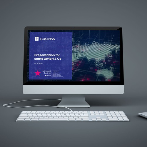 Slide design with the title 'Presentation Design'