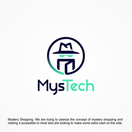 Shopping logo with the title 'MysTech'