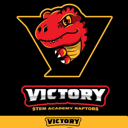 Cartoon design with the title 'Elementary School Needs a Mascot!'