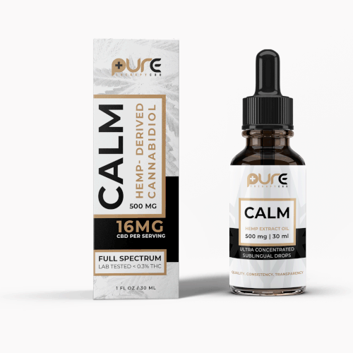 Oil packaging with the title 'Label and Packaging design'