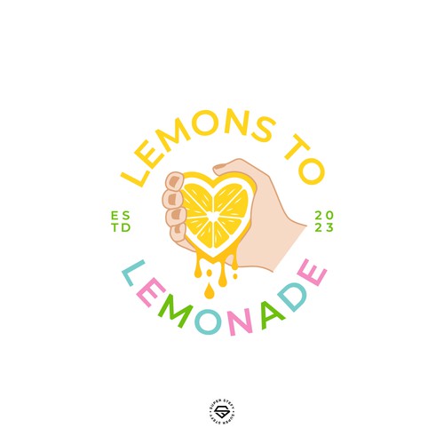Lemonade logo with the title 'LEMONS TO LEMONADE logo'