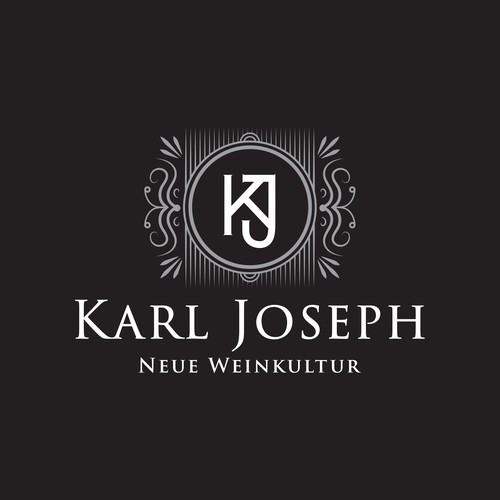 Winery logo with the title 'Karl Joseph'