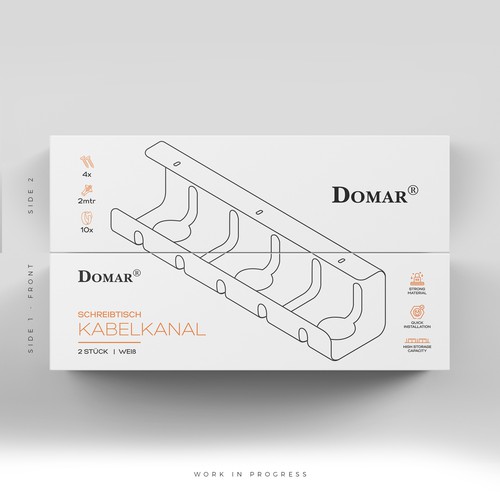 Organizer design with the title 'Cable Organizer '