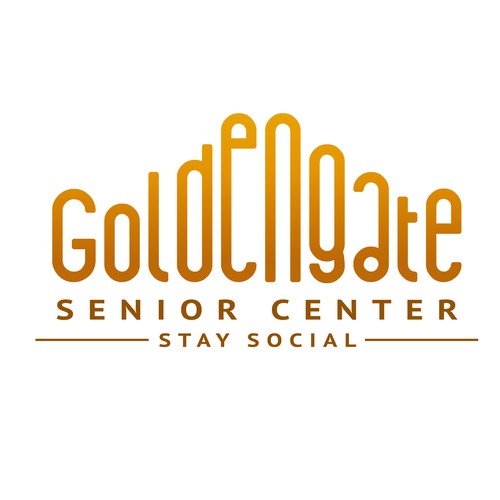 Gate design with the title 'Goldengate logo'