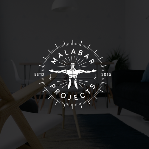 Interior design brand with the title 'Malabar Projects interior Fit Out COmpany'