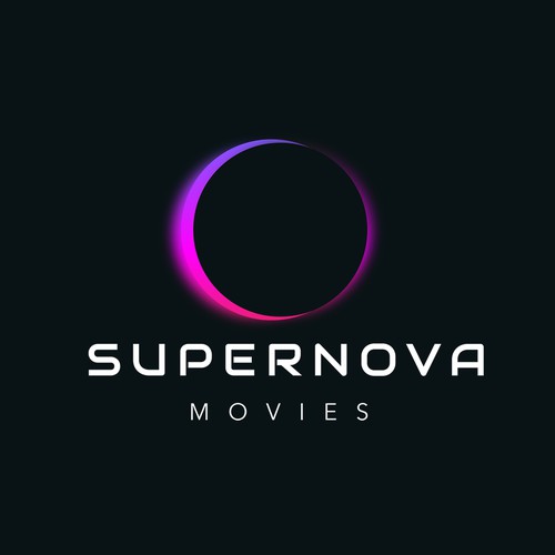 Film brand with the title 'SUPERNOVA MOVIES'