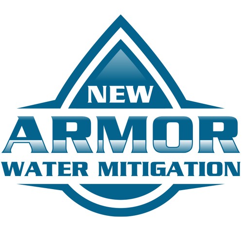 Flood logo with the title 'New Armor Water Mitigation'
