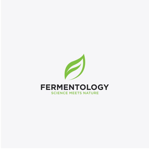 Science brand with the title 'Logo for Fermentology'