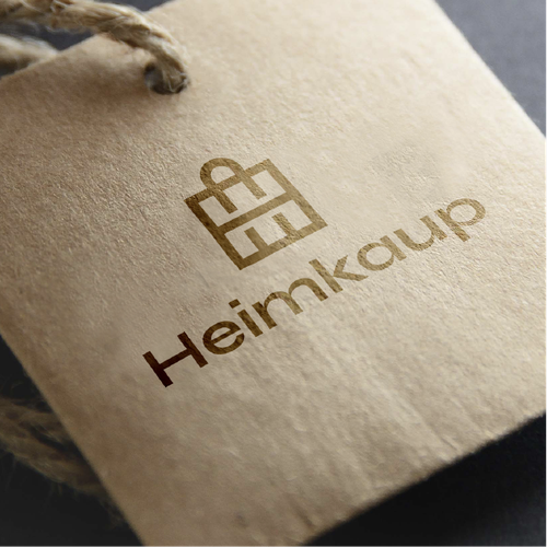 Shopping design with the title 'Haimkaup'