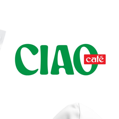 Cafeteria design with the title 'Cafe logo'