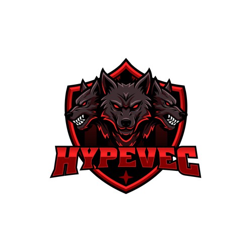 Esport brand with the title 'Esports Mascot Logo Concept'