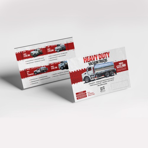 Trucking design with the title 'Postcard'