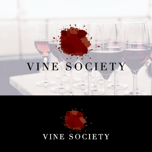 Splash logo with the title 'Logo for wine company'