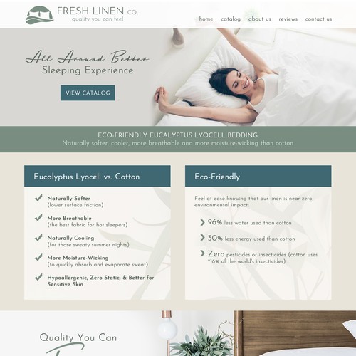 Sleek website with the title 'Logo and Website Design'