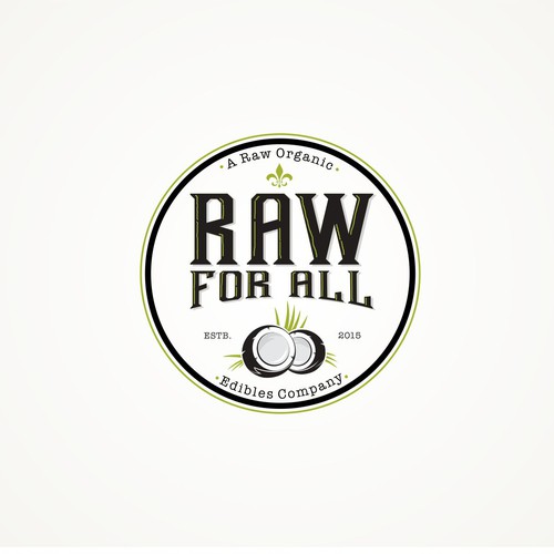Coco logo with the title 'Raw for all'
