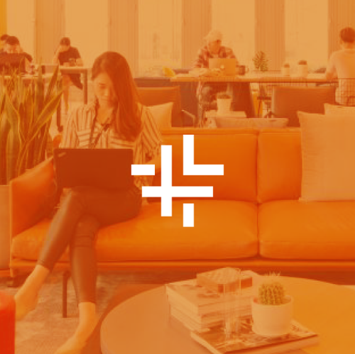 Yellow brand with the title 'Make the law firm different, punchy, modern, professional and cool'