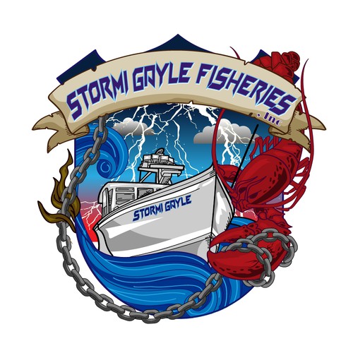 Ship artwork with the title 'Fisheries inc.'