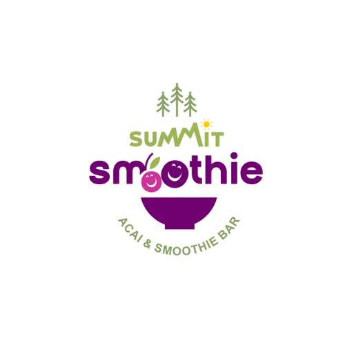 Mount logo with the title 'SUMMIT SMOOTHIE '