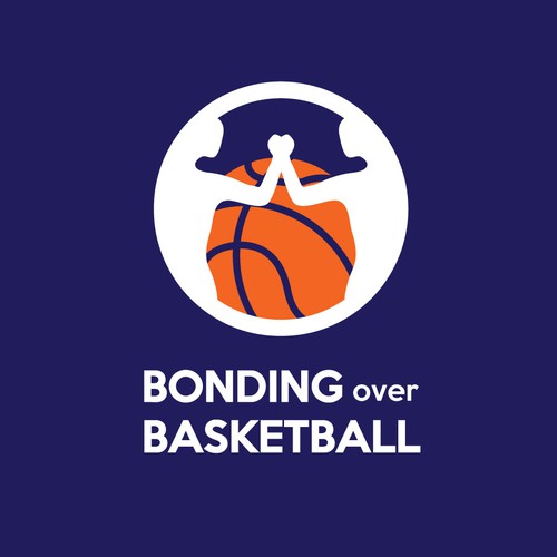 NGO design with the title 'Bonding over Basketball'