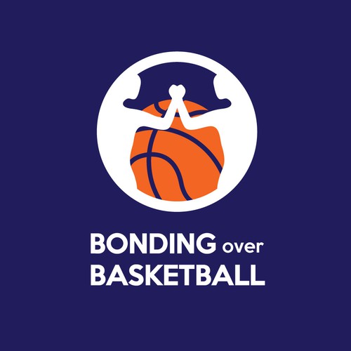 College logo with the title 'Bonding over Basketball'