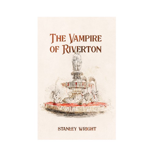 Vampire book cover with the title 'Vampire book cover'