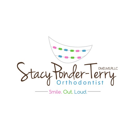 Orthodontist logo with the title 'Hip, fun Orthodontic Office Logo needed'