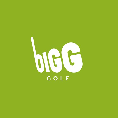 Golf design with the title 'Bigg Golf'