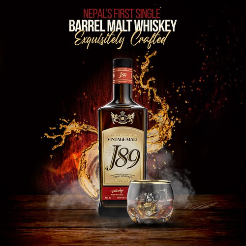 Post design with the title 'Vintage Malt J89 '