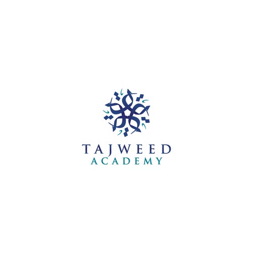 Arabian design with the title 'Logo for Tajweed Academy that specializes in the Qu'ran Al Kareem'