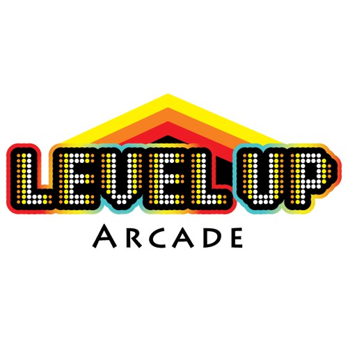 Club logo with the title 'New logo wanted for Level Up Arcade'