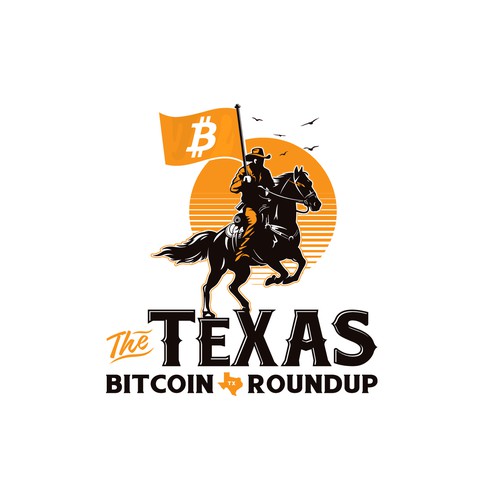 Wild west design with the title 'Bitcoin Community'