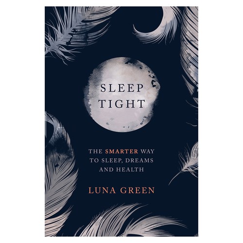 Self-help book cover with the title 'Book cover for "Sleep Tight"'
