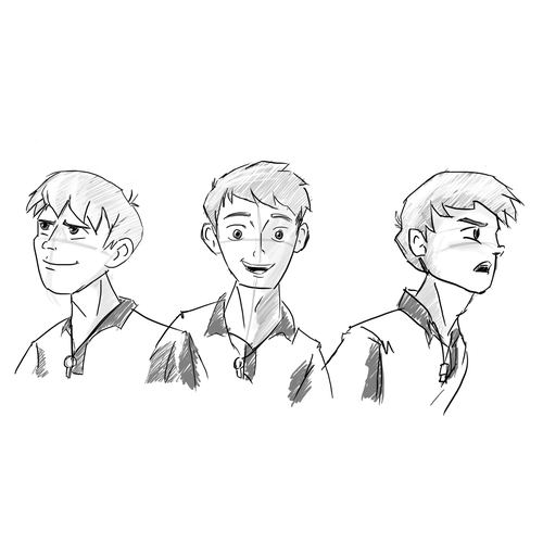 Sketch artwork with the title 'Lifeguard'