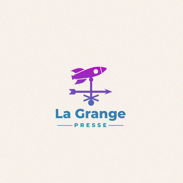 Book logo with the title 'La Grange Presse'