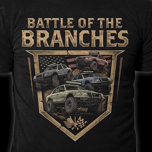 Car design with the title 'Battle of the Branches'