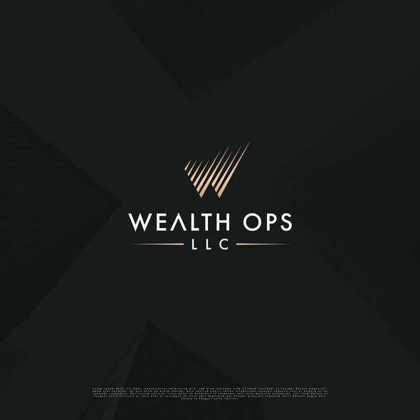 W brand with the title 'WEALTH OPS LLC LOGO'