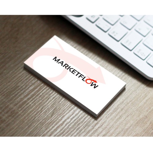 Corporate design logo with the title 'Create a Brand Identity for Marketflow'