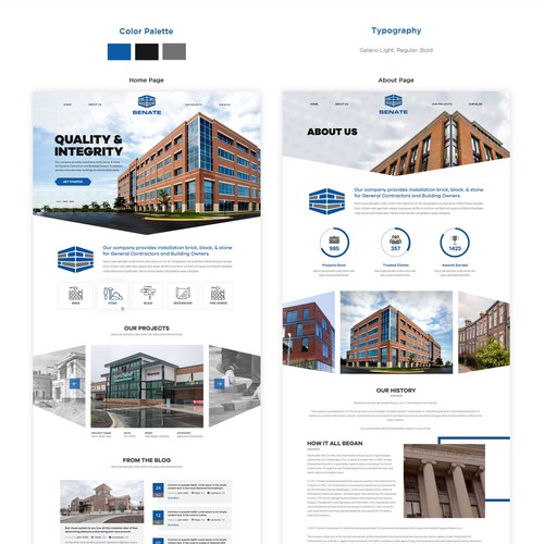 Construction Branding  Style Guide for Construction Websites