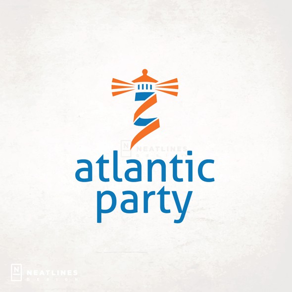 Atlantic design with the title 'Atlantic Party'