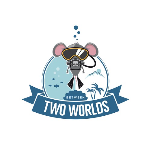 Mouse logo with the title 'Scuba diving an more'