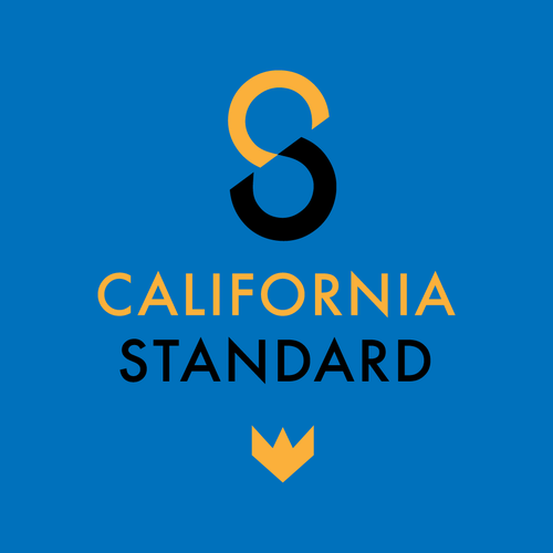 California brand with the title 'California Standard Logo Concept'