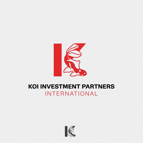 Koi design with the title 'KOI'